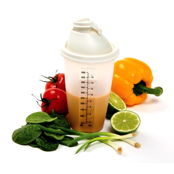 Measuring Shaker Bottle with Pour Spout