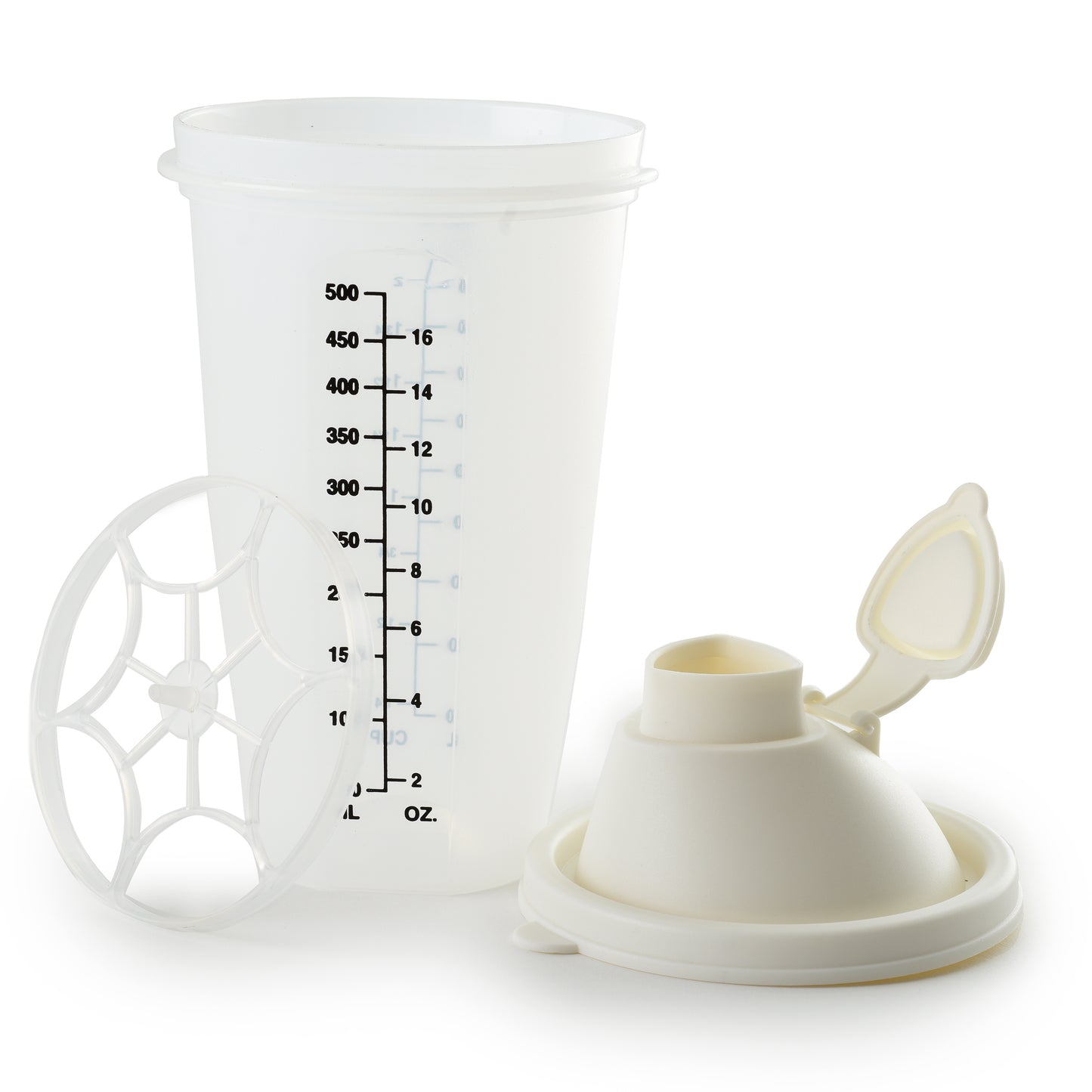 Measuring Shaker Bottle with Pour Spout