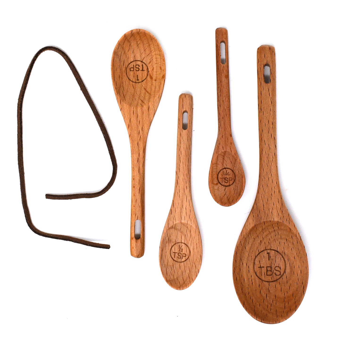 Beechwood Measuring Spoons