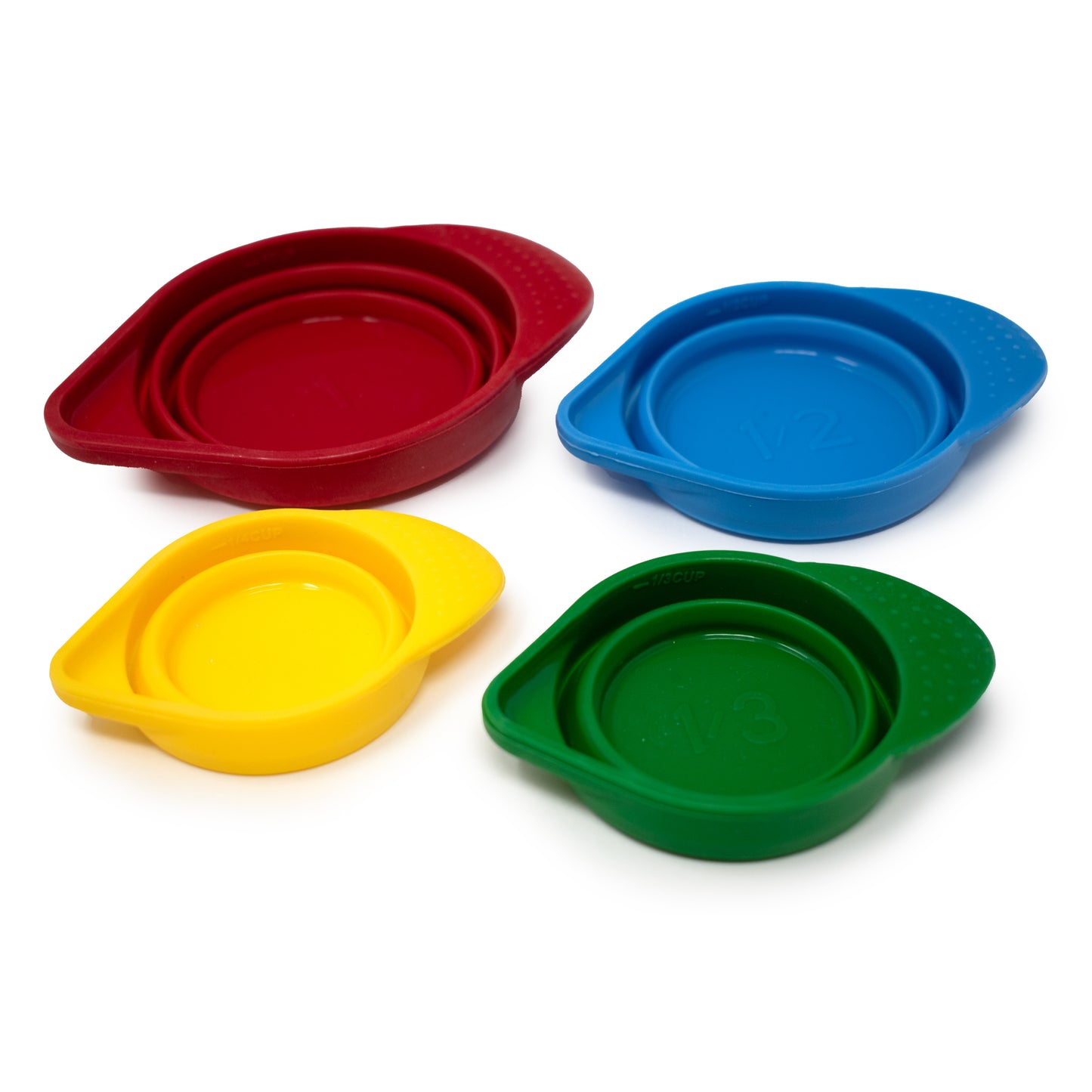 4 Piece Squeeze and Pour Measuring Cup Set