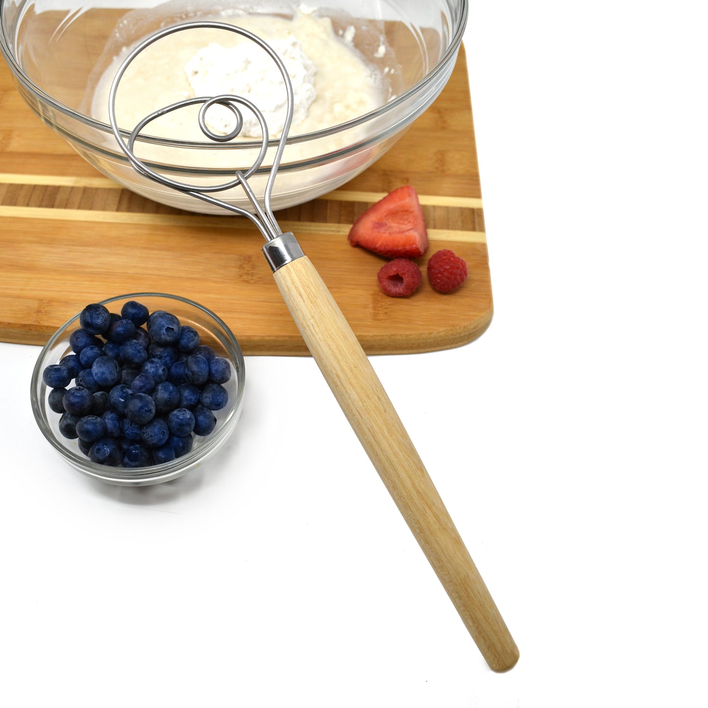 Scandinavian Dough Whisk