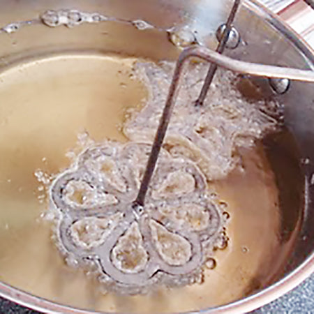 Rosette Iron Mold Set Timbale Mold Set