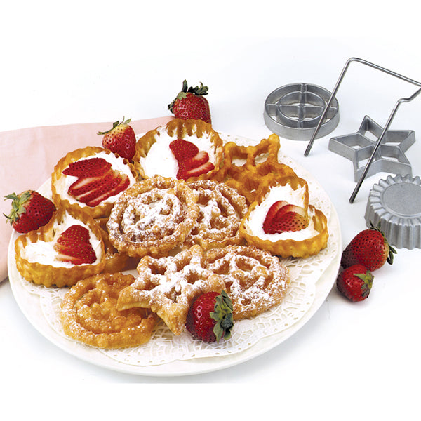 Rosette Iron Mold Set Timbale Mold Set