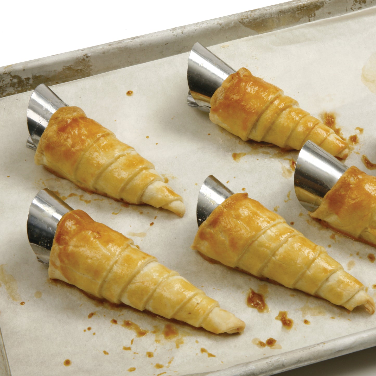 Cream Horn Molds Set