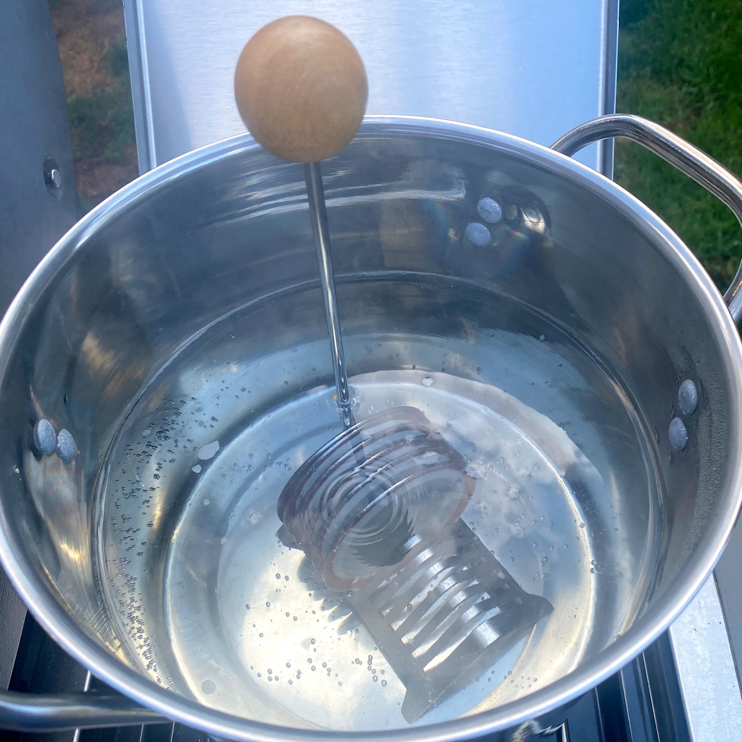 Canning Lid Holder and Sterilizer Rack