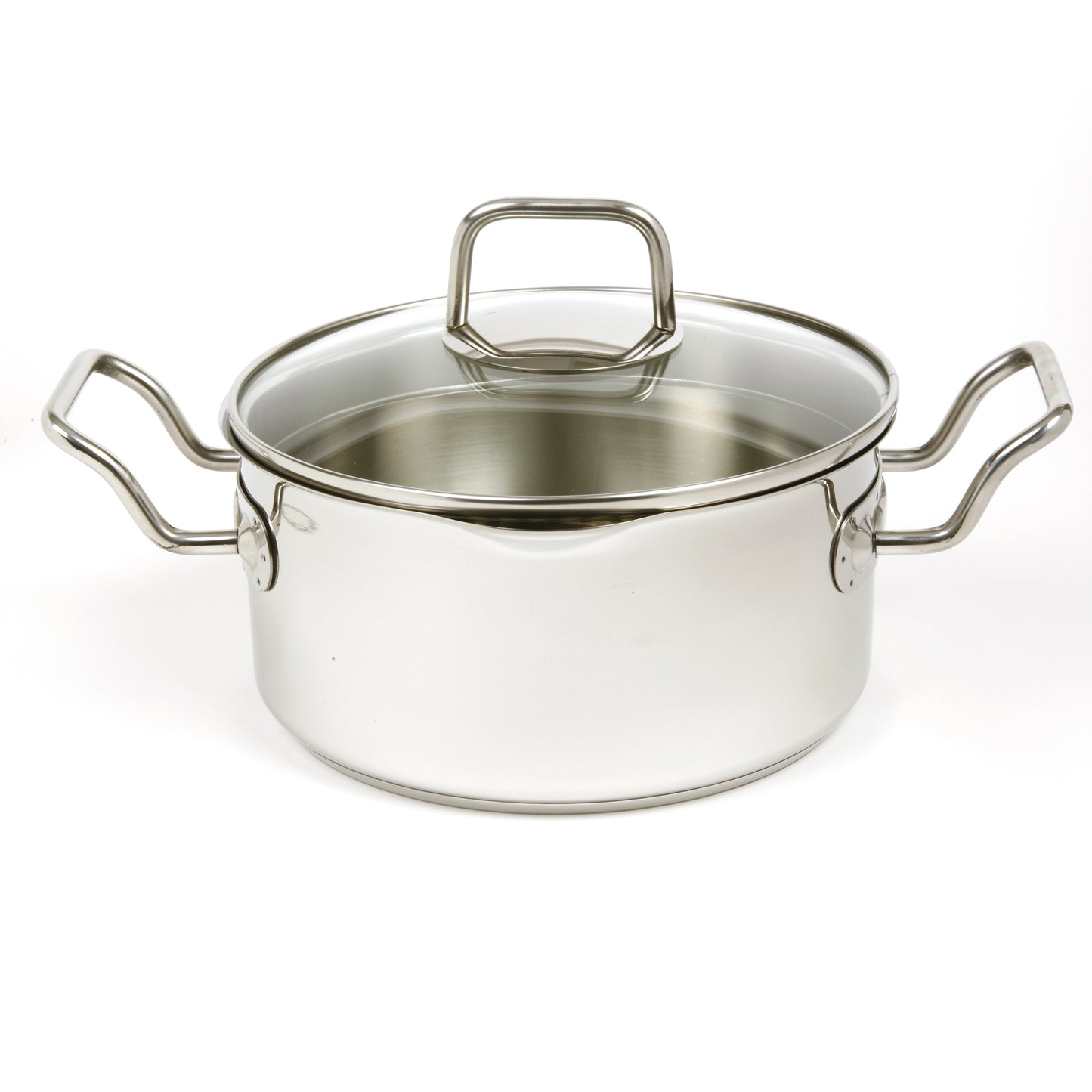 3 Quart Stainless Steel Pot with Strainer Lid