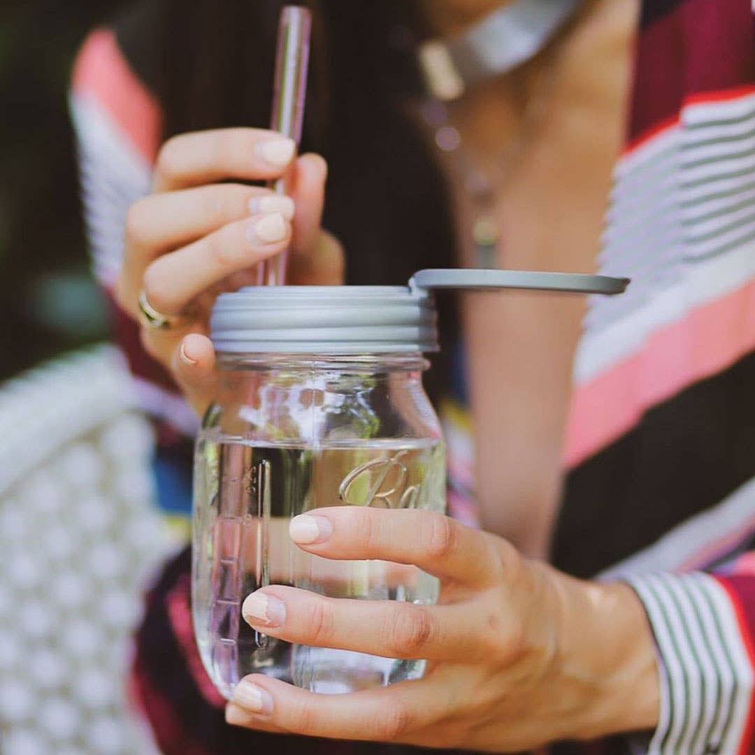 Flip-Cap Screw-on lid for Mason Jars